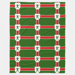 Flagge Nottinghamshire Fleecedecke