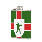 Flagge Nottinghamshire Hip Flask Flachmann (Links)
