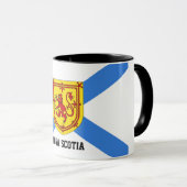 Flagge Nova Scotia Tasse (VorderseiteRechts)