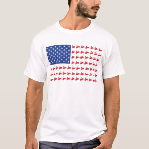Flagge-O-SCHLITTEN-Sno-Crosseps T-Shirt