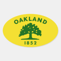 Flagge Oaklands, Kalifornien