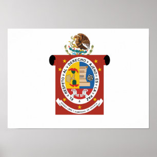 Flagge Oaxacas Poster