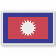 Flagge OberMustang (Königreich Lo), Nepal