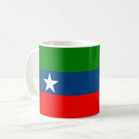 Flagge Ogaden Kaffeetasse (Vorderseite Links)