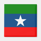Flagge Ogaden Magnet (Vorne)