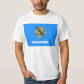 Flagge Oklahomas T-Shirt (Vorderseite)