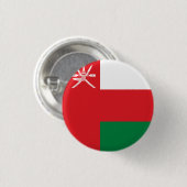 Flagge Oman Button (Vorne & Hinten)