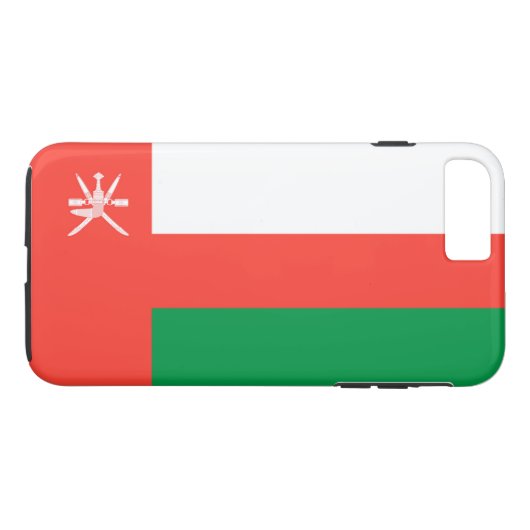 Flagge Oman Case-Mate iPhone Hülle (Rückseite (Horizontal))