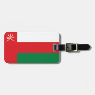 Flagge Oman Gepäckanhänger