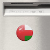 Flagge Oman Magnet (In Situ (Geschirrspüler))