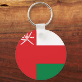 Flagge Oman Schlüsselanhänger (Vorderseite)