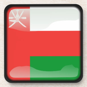 Flagge Oman Untersetzer