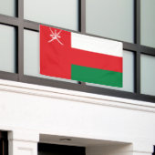 Flagge Omans Banner (Äußeres Gebäude)