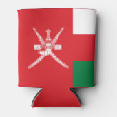 Flagge Omans Dosenkühler (Vorderseite)