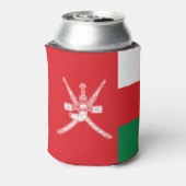 Flagge Omans Dosenkühler (Kanne Rückseite)