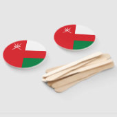 Flagge Omans Fächer (Non-assembled)