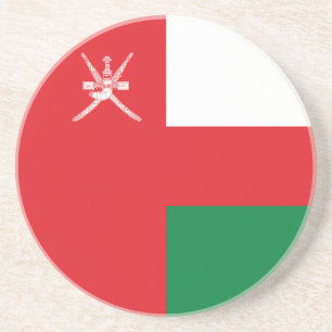 Flagge Omans Getränkeuntersetzer