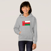 Flagge Omans Hoodie (Vorne ganz)