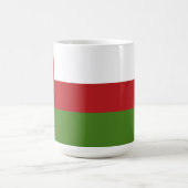 Flagge Omans Kaffeetasse (Mittel)