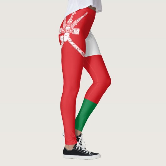 Flagge Omans Leggings (Rechts)