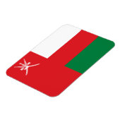 Flagge Omans Magnet (Linke Seite)