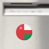 Flagge Omans Magnet (In Situ (Geschirrspüler))