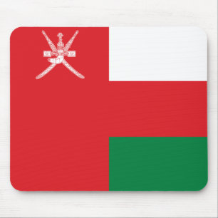 Flagge Omans Mousepad