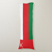 Flagge Omans Seitenschläferkissen (Vorderseite Vertikal)