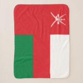 Flagge Omans Sherpadecke (Vorderseite)