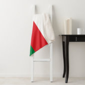 Flagge Omans Sherpadecke (Beispiel)
