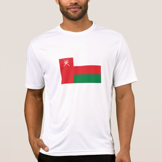 Flagge Omans T-Shirt (Vorderseite)