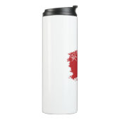 Flagge Omans Thermosbecher (Nach links gedreht)