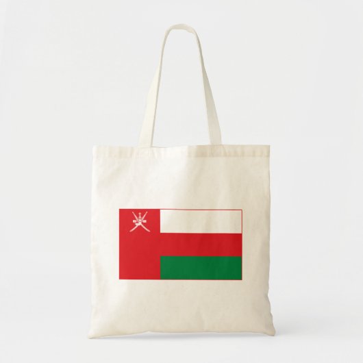 Flagge Omans Tragetasche (Vorne)