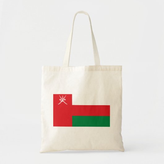Flagge Omans Tragetasche (Vorne)