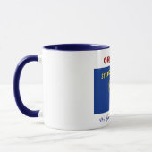 Flagge Oregons Tasse (Links)