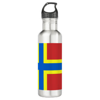 Flagge Orkney Wasserflasche aus Edelstahl Edelstahlflasche