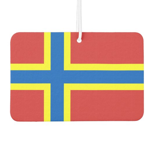 Flagge Orkneys Autolufterfrischer (Vorderseite)