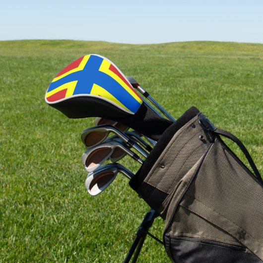 Flagge Orkneys Golf Headcover (In SItu)