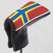 Flagge Orkneys Golf Headcover (3/4 Vorderseite)
