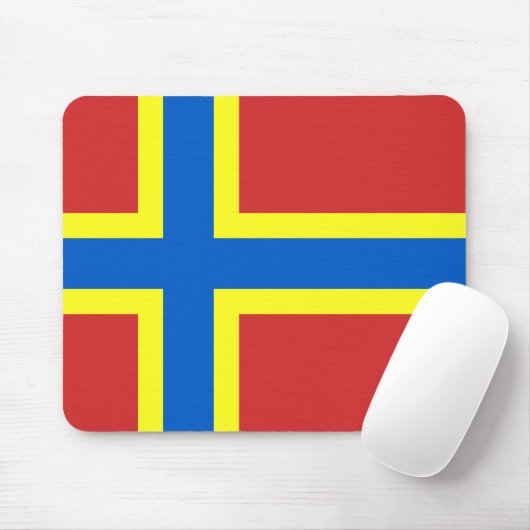 Flagge Orkneys Mousepad (Mit Mouse)