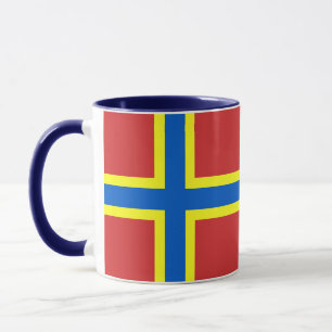 Flagge Orkneys Tasse