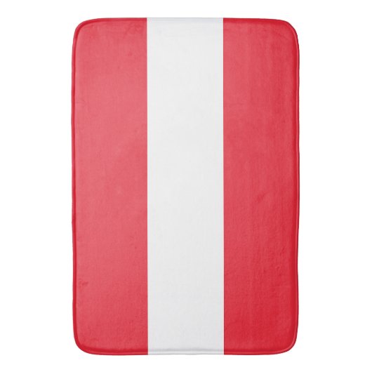 Flagge Österreich Badematte (Vorderseite Vertikal)