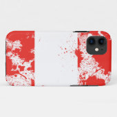 Flagge Österreichs Case-Mate iPhone Hülle (Rückseite (Horizontal))
