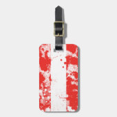 Flagge Österreichs Gepäckanhänger (Vorderseite vertikal)