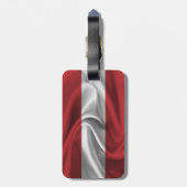 Flagge Österreichs Gepäckanhänger (Rückseite vertikal)