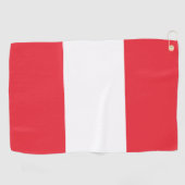 Flagge Österreichs Golfhandtuch (Horizontal)