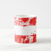 Flagge Österreichs Kaffeetasse (Mittel)