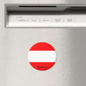Flagge Österreichs Magnet (In Situ (Geschirrspüler))