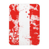 Flagge Österreichs Magnet (Vertikal)