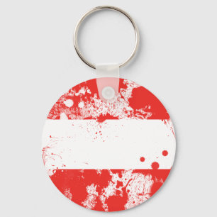 Flagge Österreichs Schlüsselanhänger